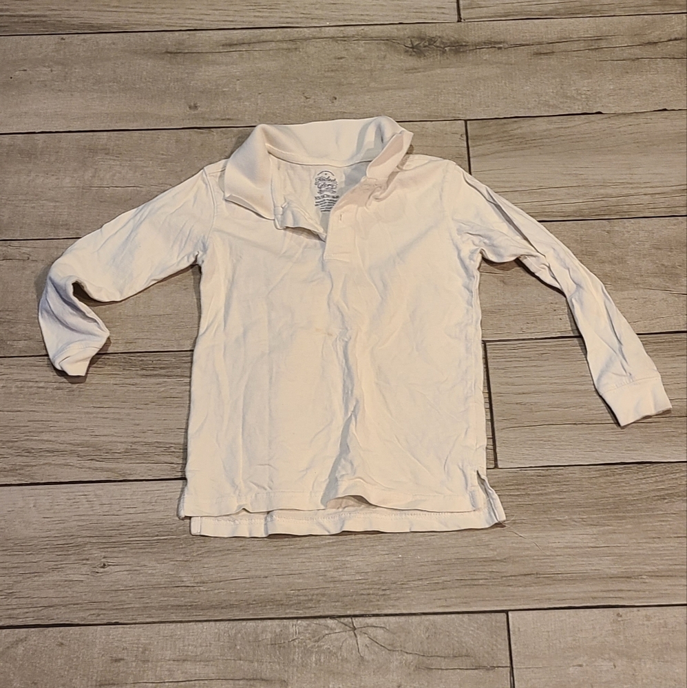 🦔Faded Glory boys long sleeve polo🧁